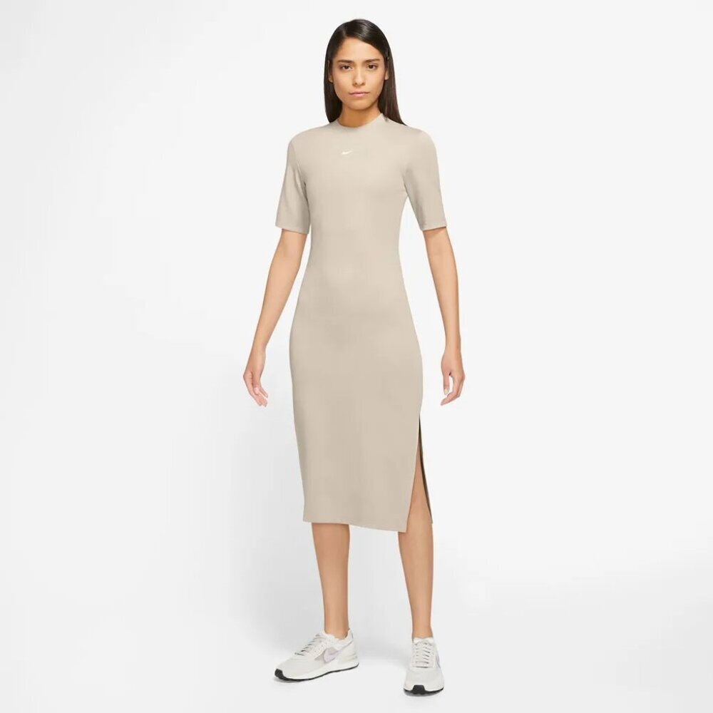Nike Sportswear Essential Crewneck Midi Dress. Sz: M